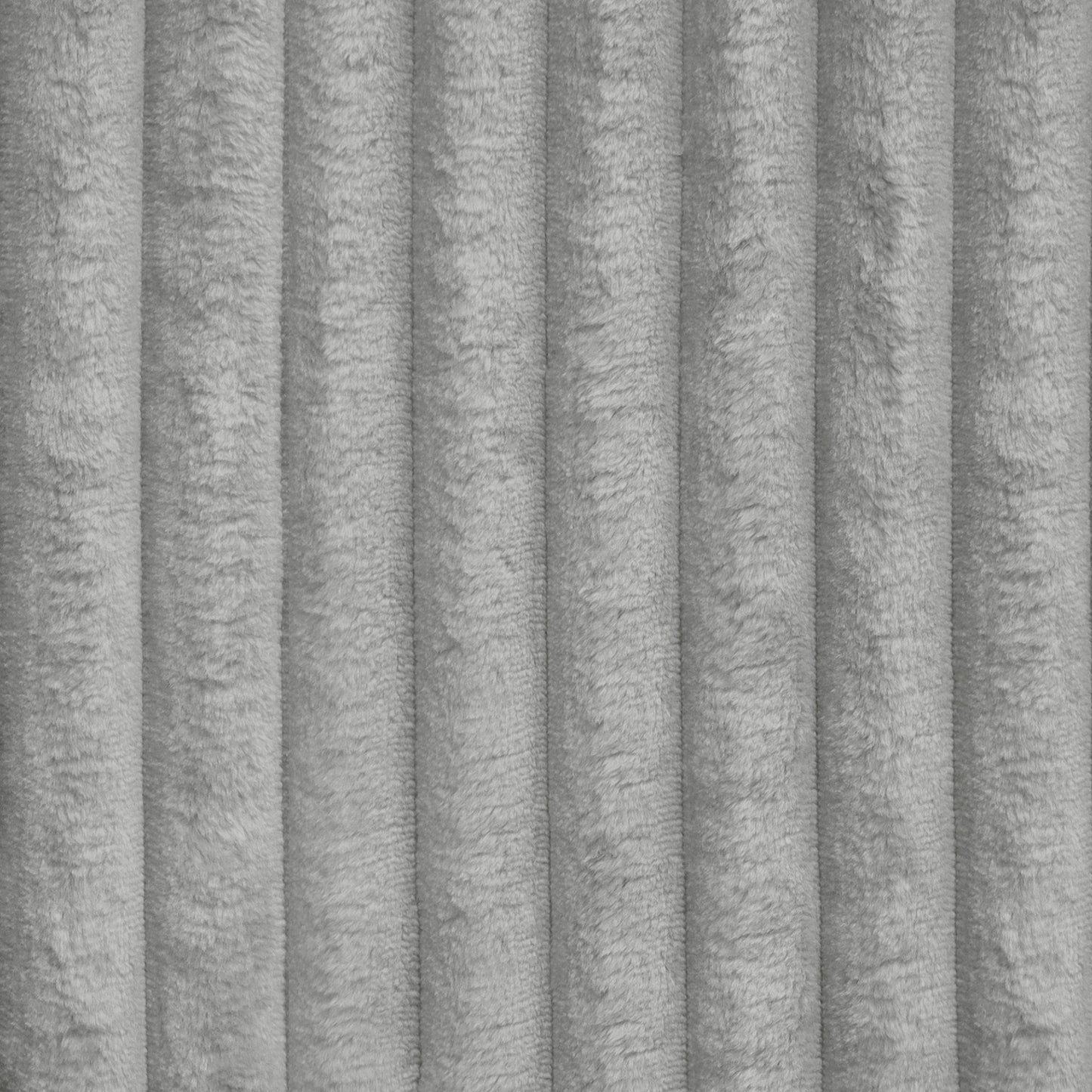 3-Sitzer-Schlafsofa 265 × 105 cm hellgrau mit Stauraum, Stoff: hellgrauer Cord – Cordo