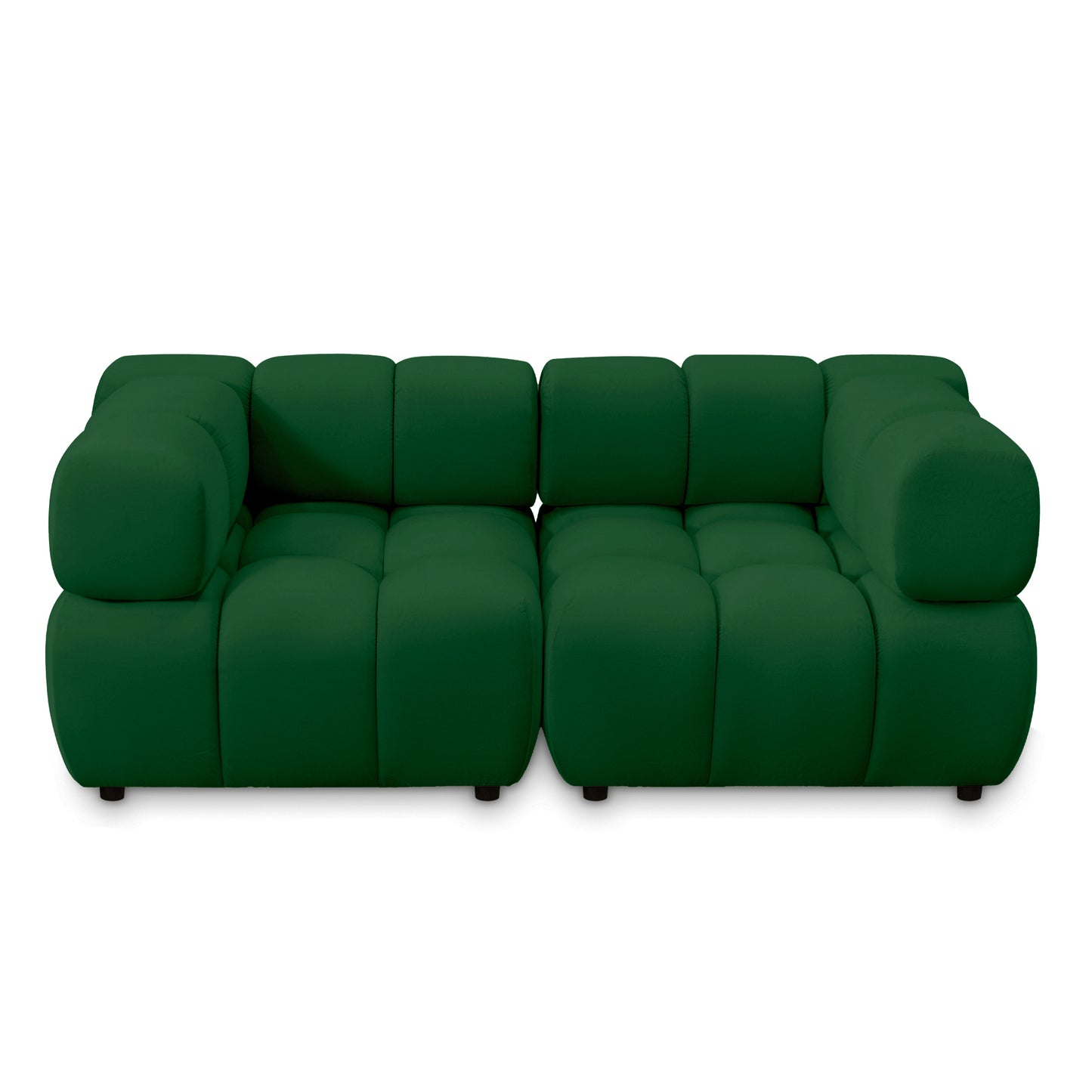 Sofa Tondo 3-Sitzer – Bluvel 78 Grün