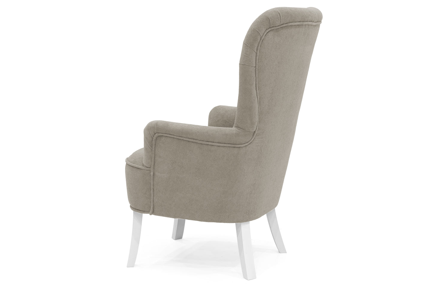 Retro-Sessel Sofiland Velo mit Velo-Stoffbezug – Farbe Latte