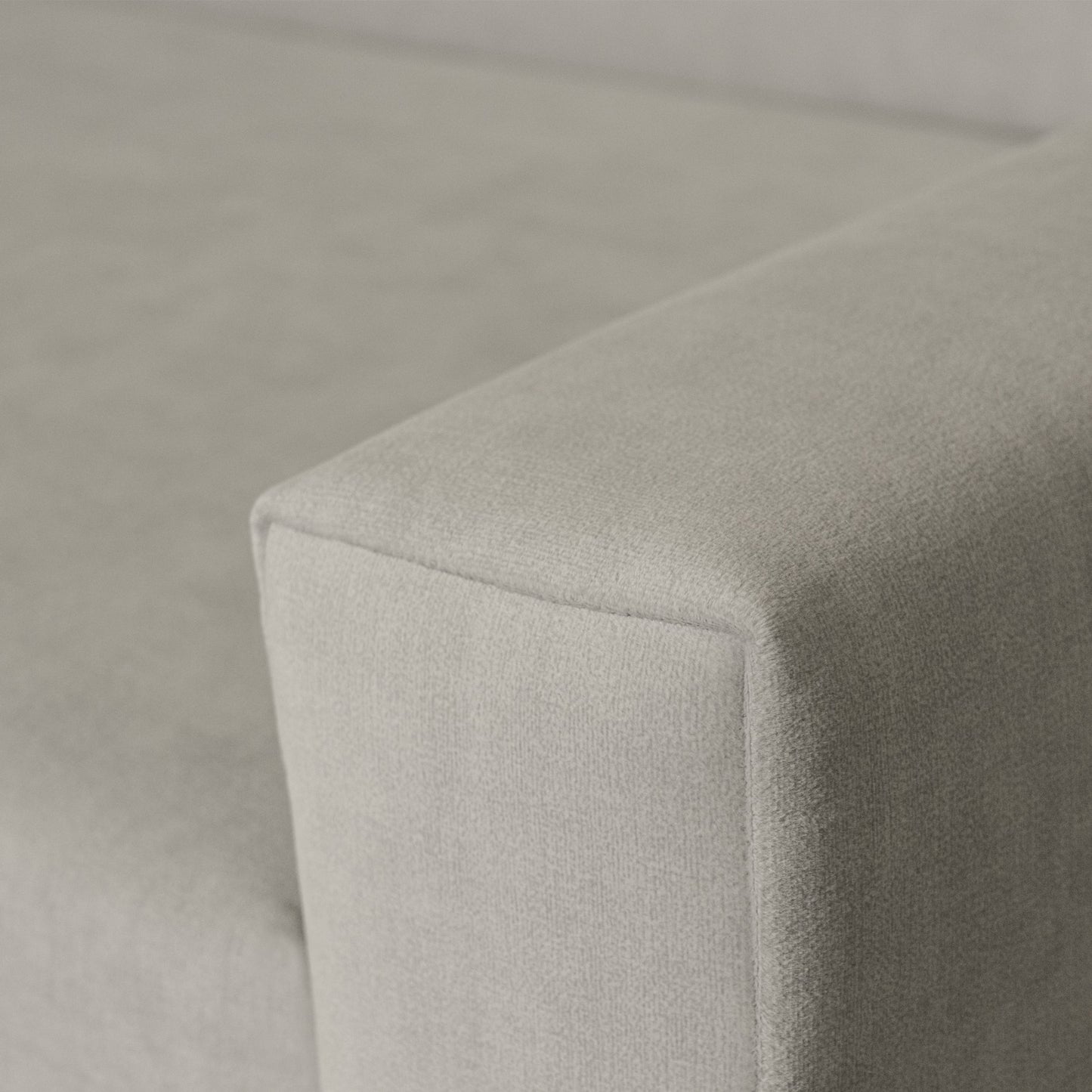 Vega U Wohnlandschaft mit Schlaffunktion und 2 Bettkästen Ecksofa in U-Form Verstellbare Kopfstützen Samt-Stoff Best 305x151 cm (Hellbeige)