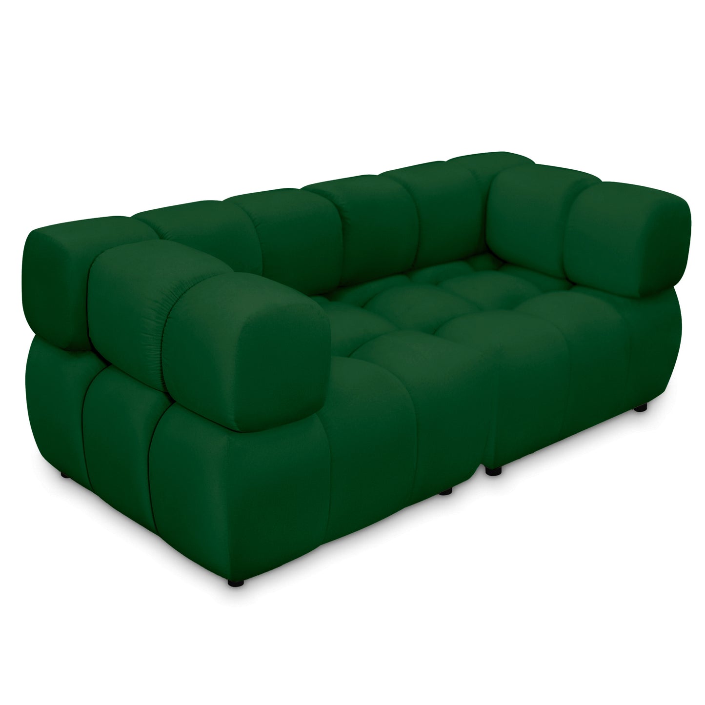 Sofa Tondo 3-Sitzer – Bluvel 78 Grün