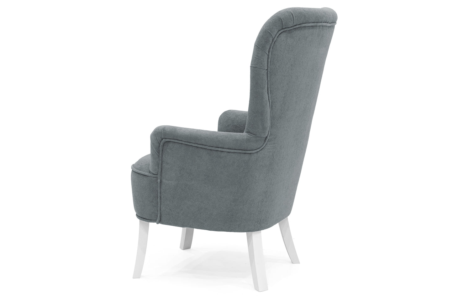 Retro-Sessel Sofiland Velo mit Velostoffbezug – Farbe Grau