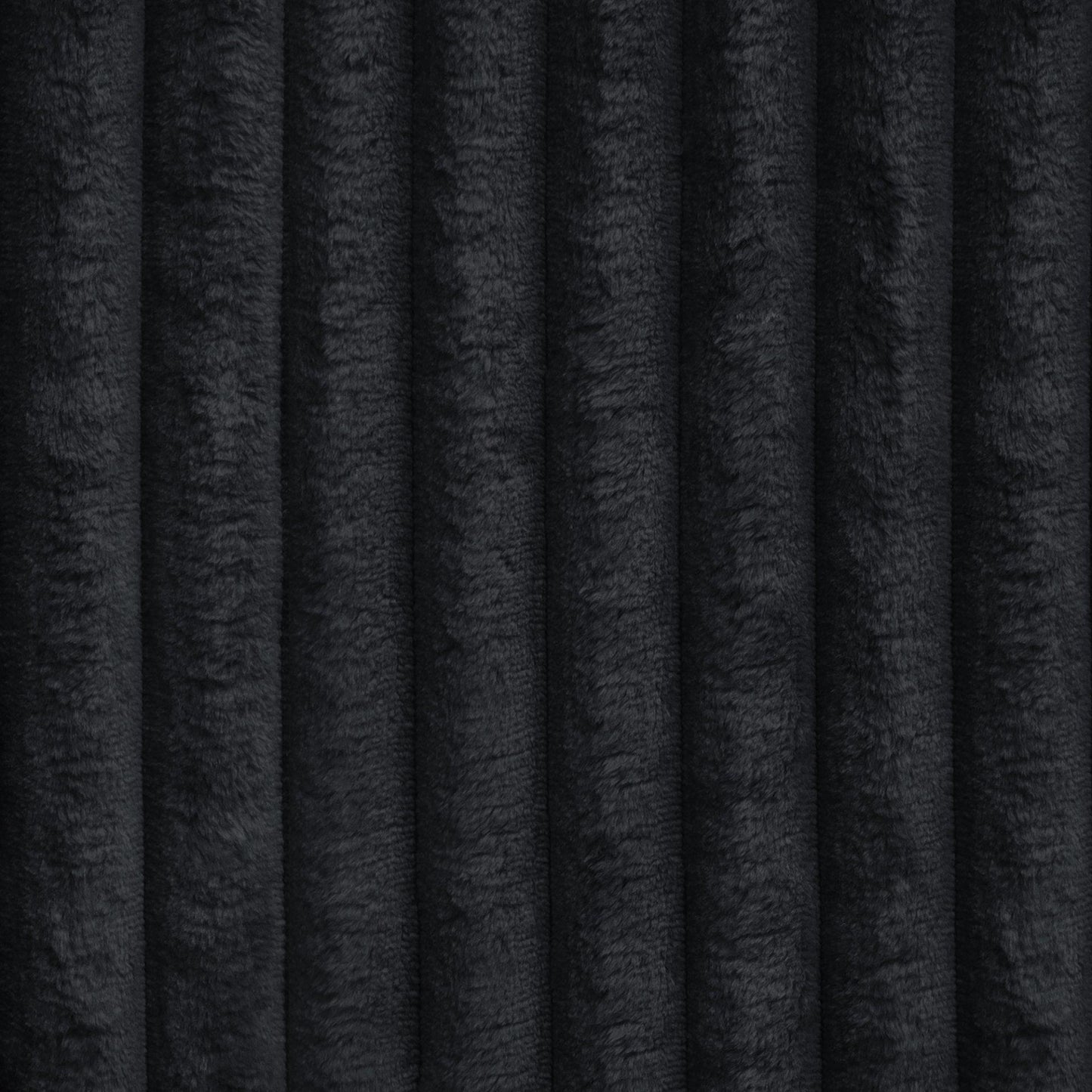Sofa CORDO von Sofiland - Schlafsofa mit Bettkasten, Cord-Sofa 265x105 cm, Schwarz