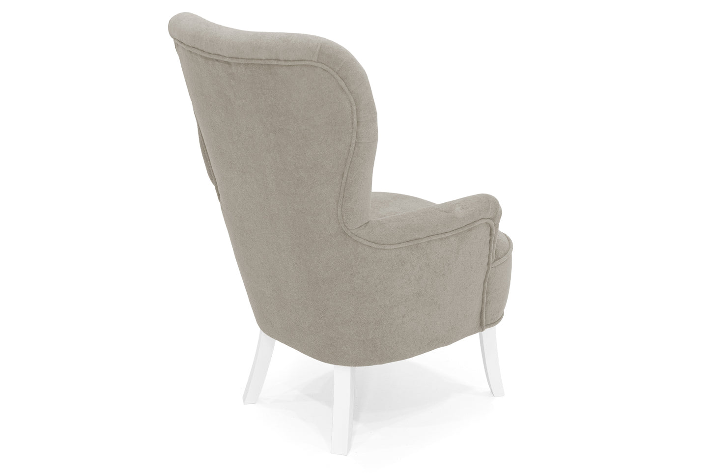 Retro-Sessel Sofiland Velo mit Velo-Stoffbezug – Farbe Latte