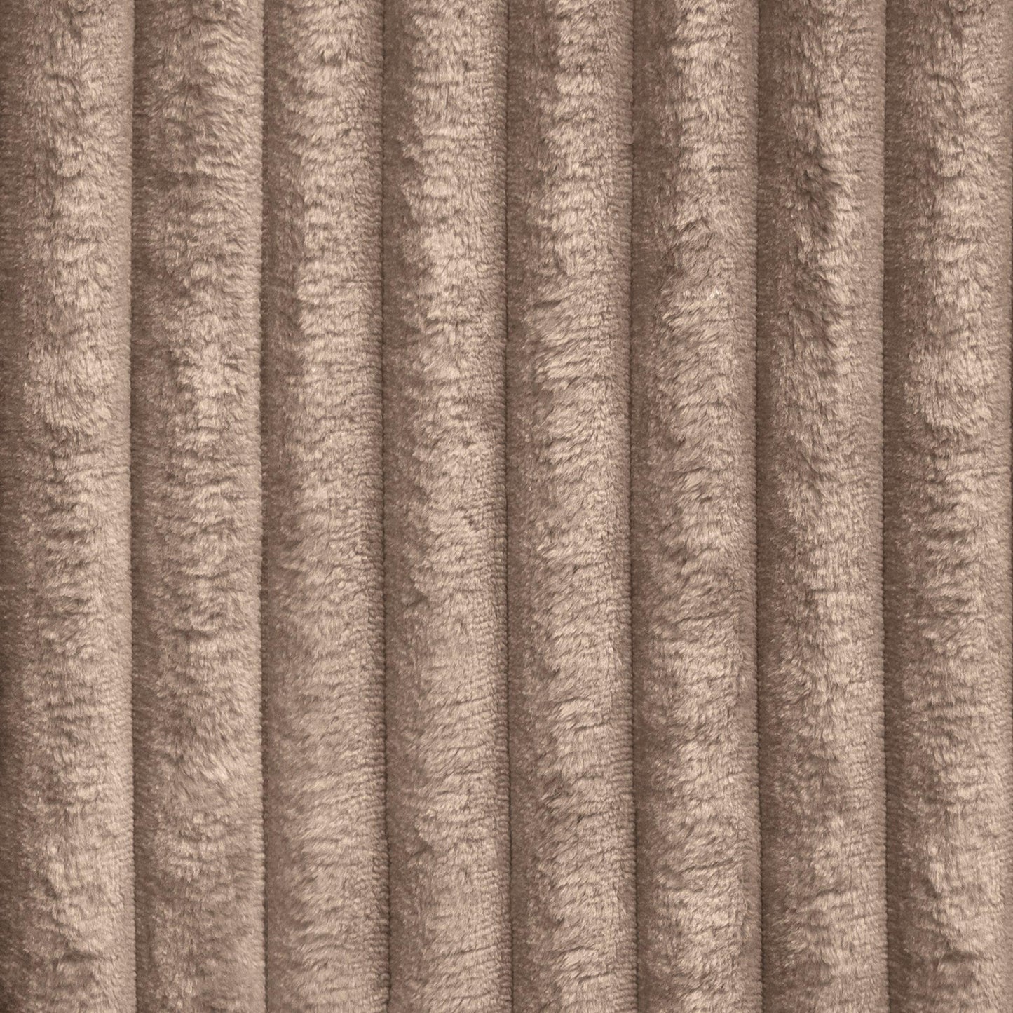 3-Sitzer Schlafsofa 265 × 105 cm mit Bettkasten, Stoff Streichgewebe braun, Cordo