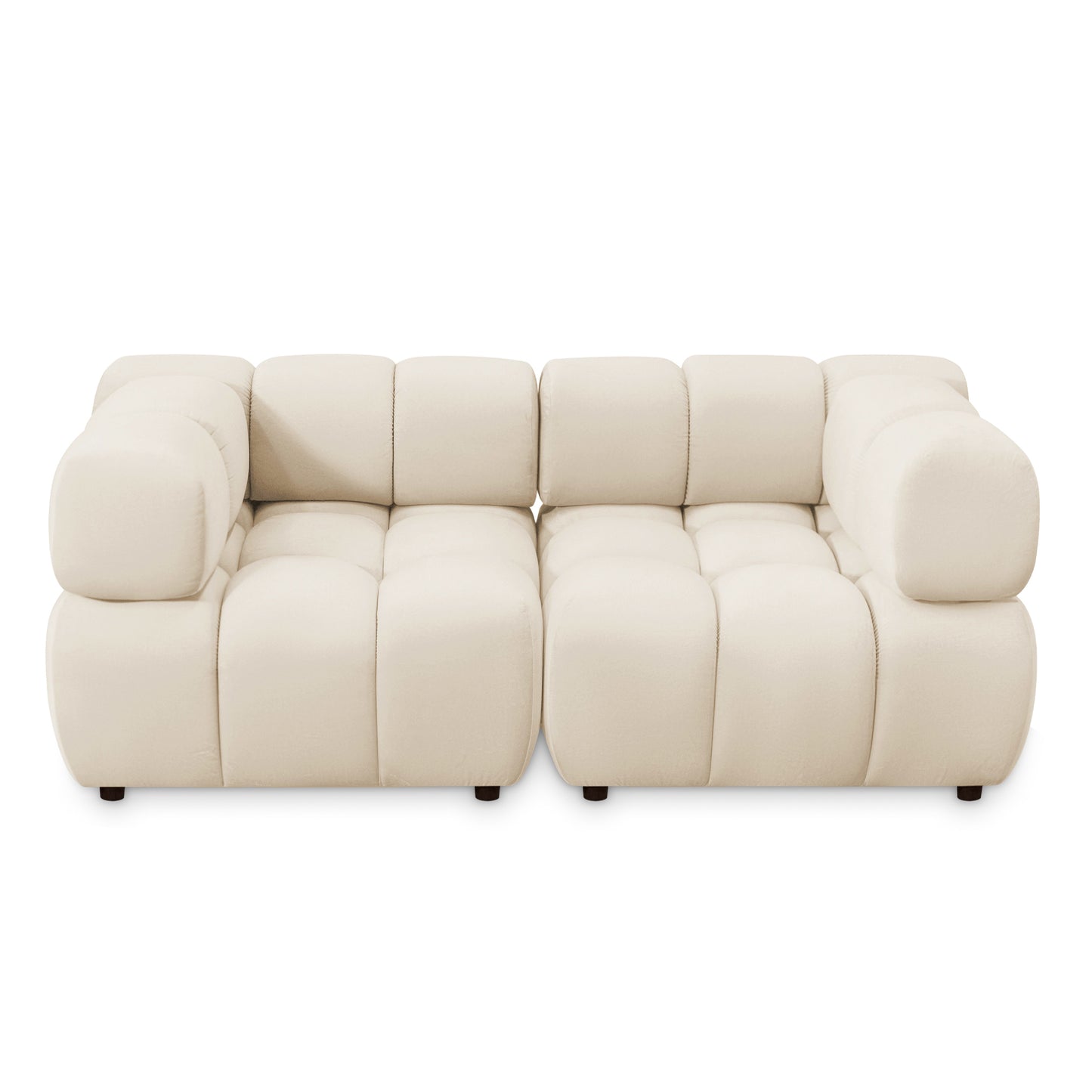 Sofa Tondo 3-Sitzer Bluvel 22 beige
